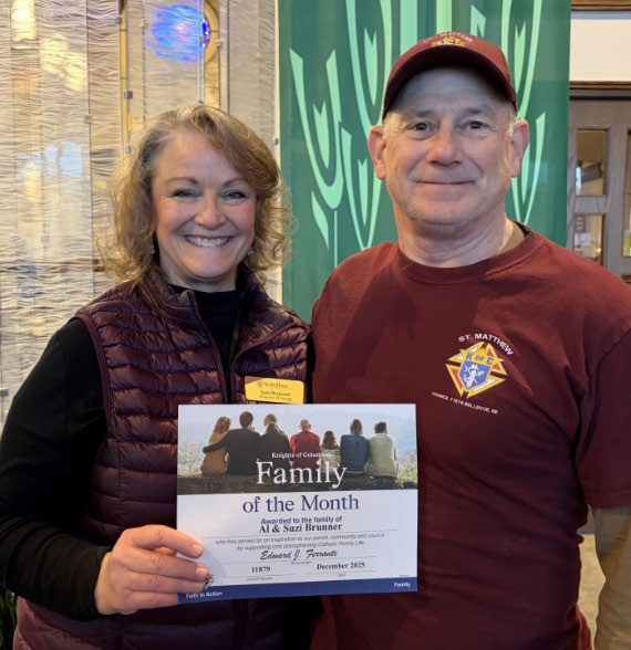 Al & Suzi Brunner Dec 2025 Family of the Month